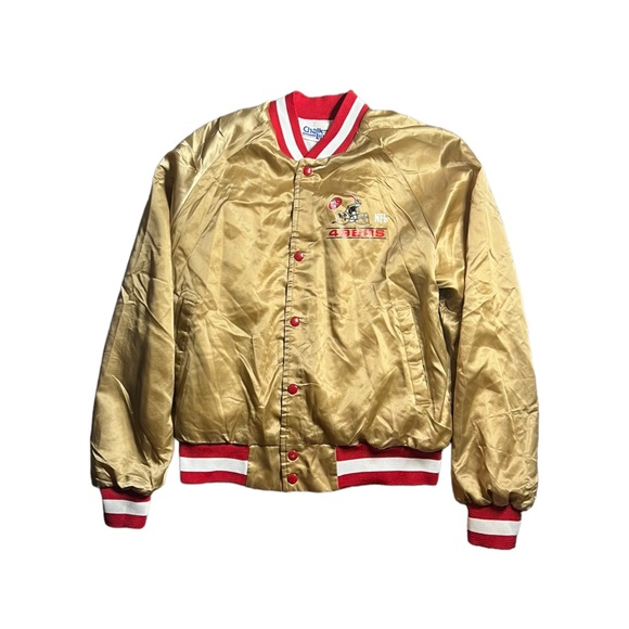 Other - MENS MEDIUM. Chalk Line San Francisco 49ers VINTAGE satin stadium Jacket